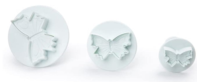 Fox Run Butterfly Fondant Plunger Cutter Set by Kitchen Niche