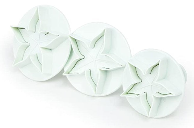 Fox Run Calyx Fondant Plunger Cutter Set by Kitchen Niche