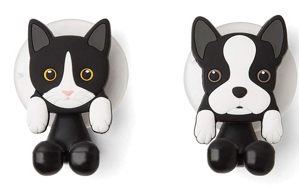 Fox Run Dog & Cat Toothbrush Holders by Kitchen Niche