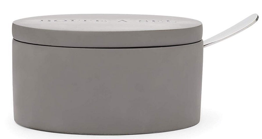 Fox Run Dual Cement Salt Cellar with Spoon by Kitchen Niche