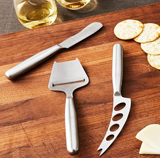 Fox Run Stainless Steel Cheese Knife Set by Kitchen Niche