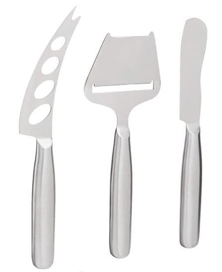 Fox Run Stainless Steel Cheese Knife Set by Kitchen Niche