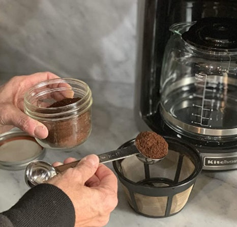 Fox Run Stainless Steel Double Coffee Scoop by Kitchen Niche