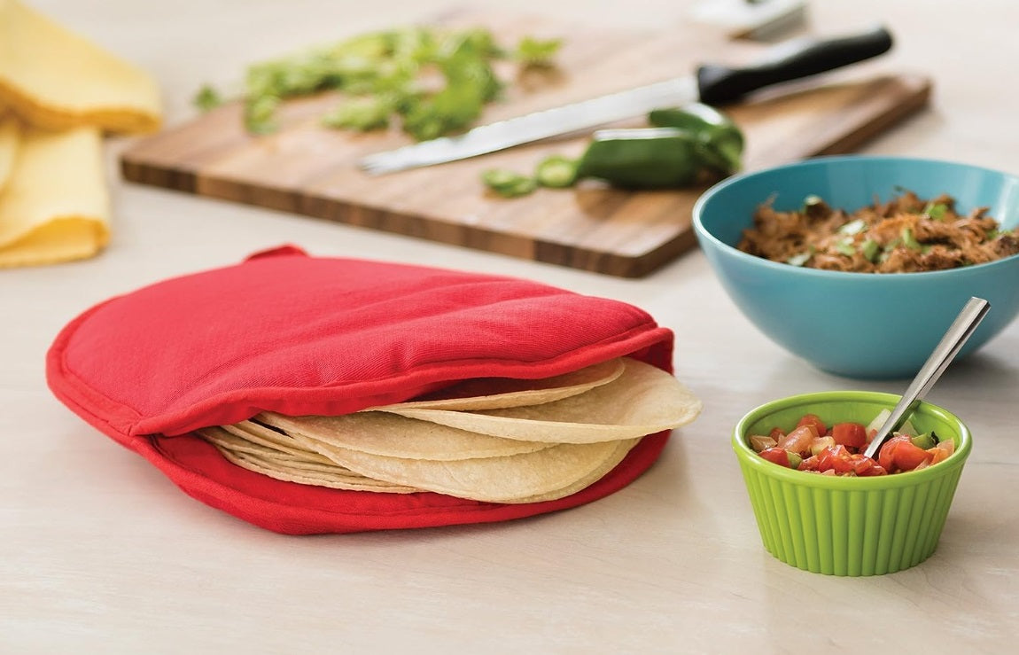Fox Run Cotton Tortilla Warmer by Kitchen Niche