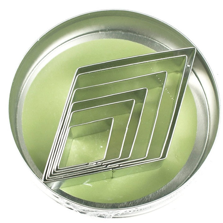 Fox Run Diamond Cookie Cutter Set by Kitchen Niche