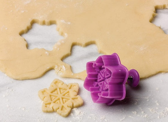Fox Run Snowflake Pie Crust Cutters by Kitchen Niche