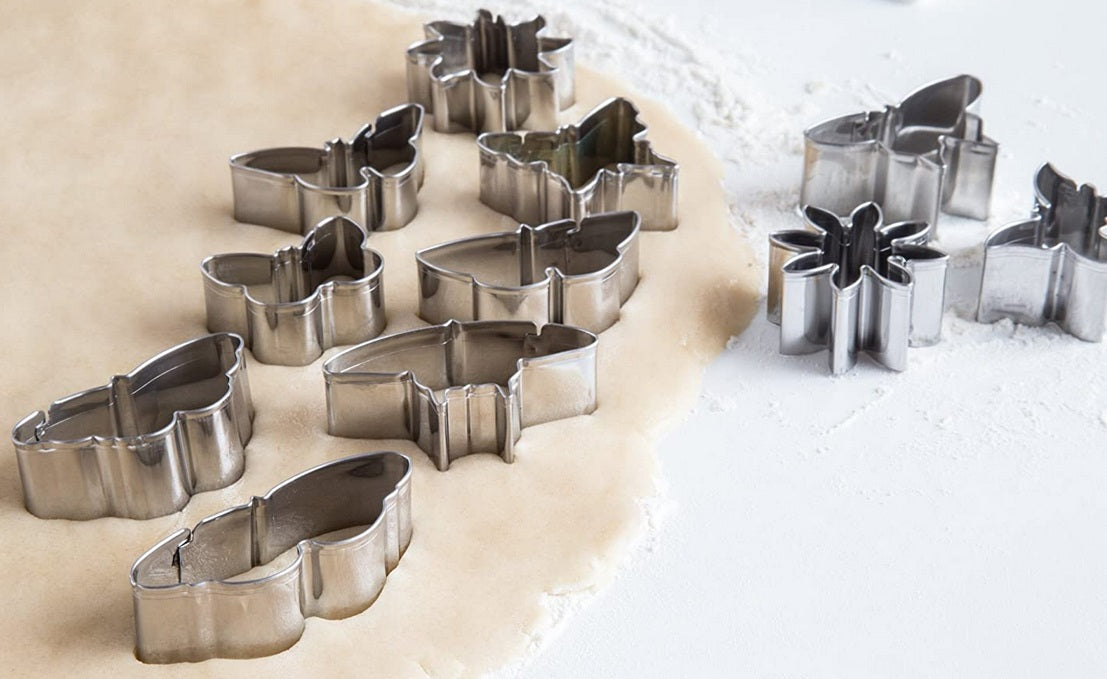 Fox Run Flower &amp; Butterfly Cookie Cutter Set by Kitchen Niche