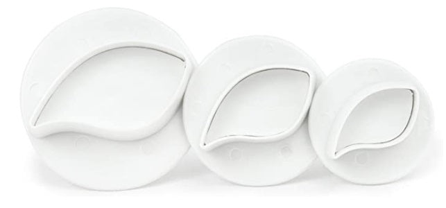 Fox Run Frangipani Fondant Plunger Cutter Set by Kitchen Niche