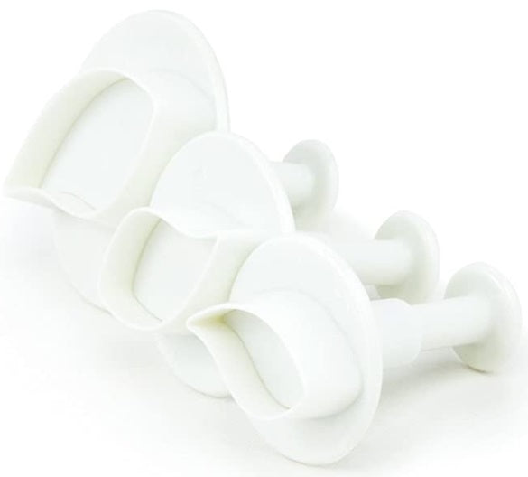 Fox Run Frangipani Fondant Plunger Cutter Set by Kitchen Niche