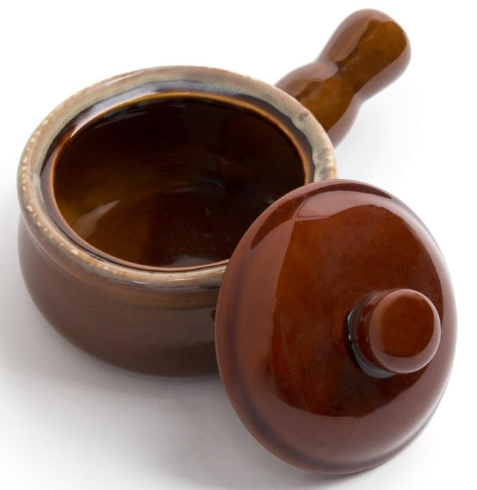 Fox Run Restaurant Style French Onion Soup Bowl with Lid by Kitchen Niche