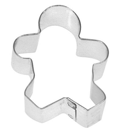 Fox Run Mini Gingerbread Boy Cookie Cutter 2&quot; by Kitchen Niche