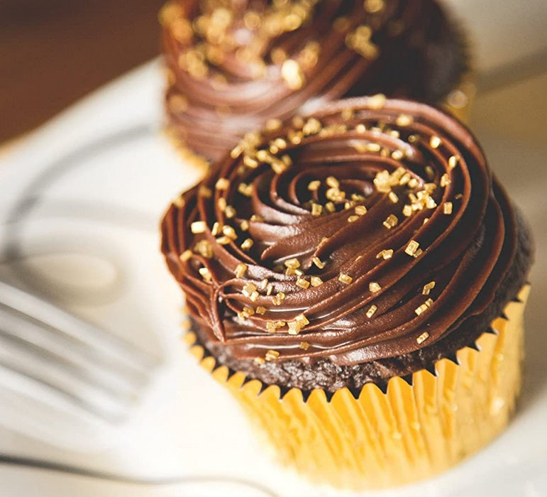 Fox Run Gold Foil Baking Cup Set of 32 by Kitchen Niche