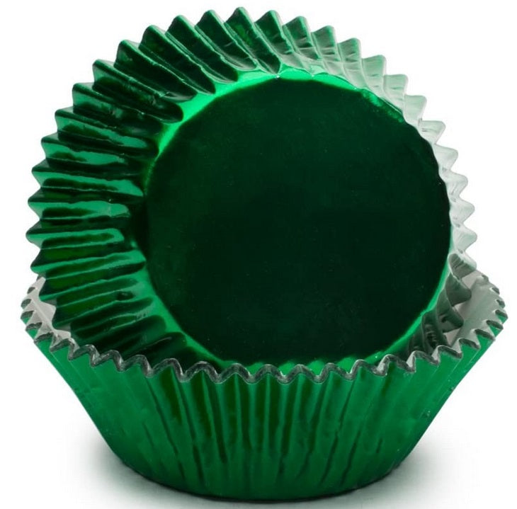 Fox Run Green Foil Baking Cup Set of 32 by Kitchen Niche