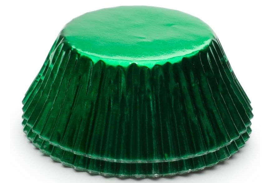 Fox Run Green Foil Mini Baking Cup Set of 48 by Kitchen Niche