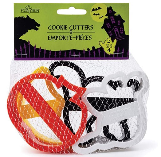 Fox Run Halloween Cookie Cutter Set by Kitchen Niche