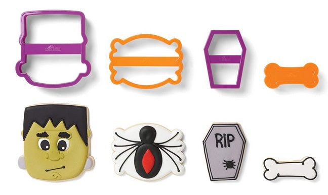 Fox Run Frankenstein Halloween Cookie Cutter Set by Kitchen Niche