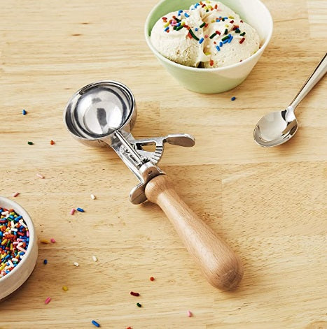 Fox Run Vintage Trigger Ice Cream Scoop by Kitchen Niche