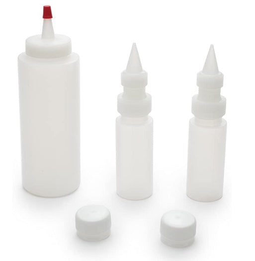 Fox Run Icing Bottles Set of 3 by Kitchen Niche