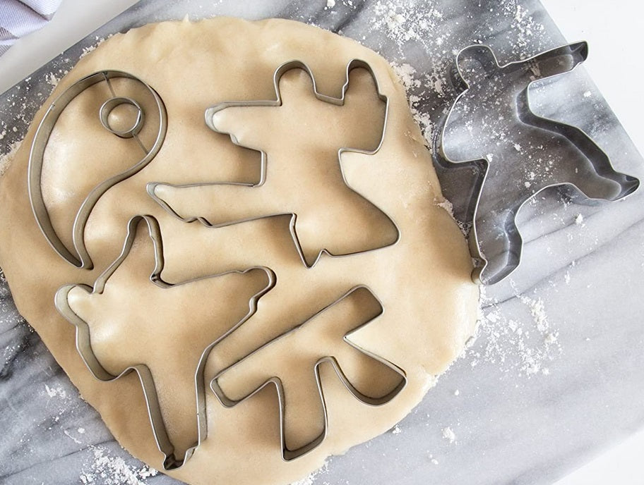Fox Run Karate Cookie Cutter Set by Kitchen Niche