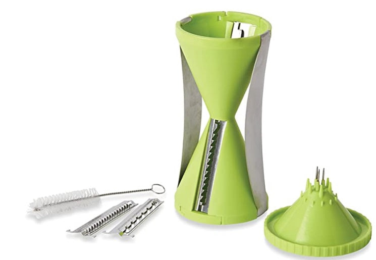 Fox Run Large Spiral Slicer with Cleaning Brush by Kitchen Niche