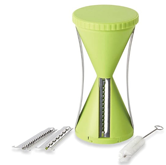 Fox Run Large Spiral Slicer with Cleaning Brush by Kitchen Niche