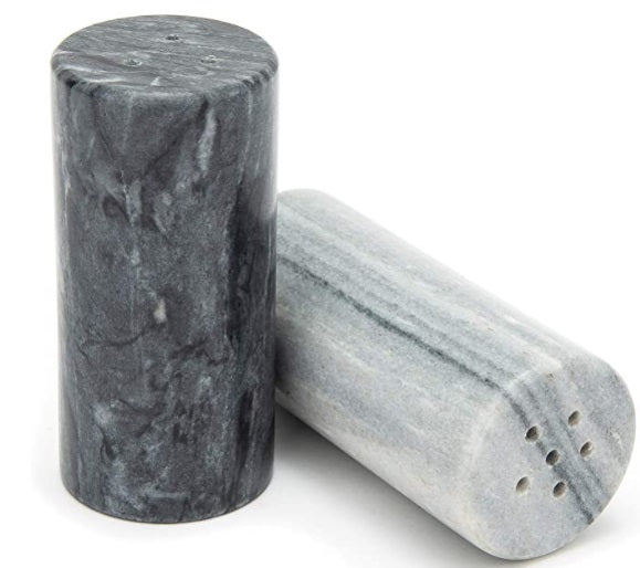 Fox Run Marble Salt & Pepper Shaker Set by Kitchen Niche