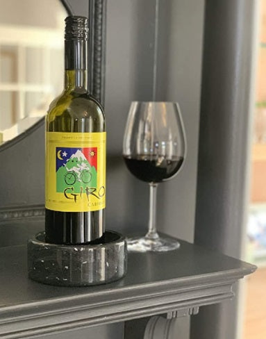 Fox Run Black Marble Wine Coaster by Kitchen Niche