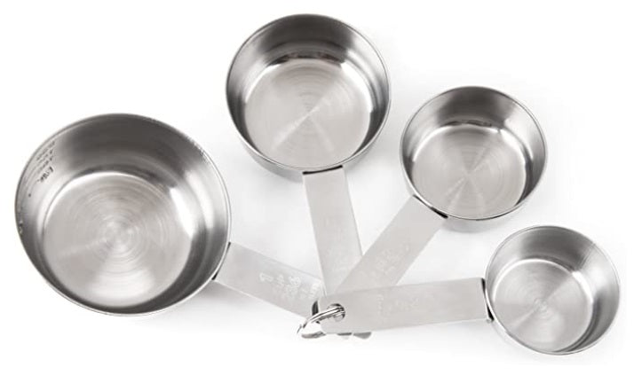 Fox Run Stainless Steel Measuring Cup Set of 4 by Kitchen Niche