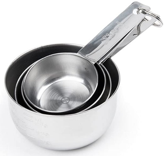 Fox Run Stainless Steel Measuring Cup Set of 4 by Kitchen Niche
