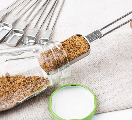 Fox Run Stainless Steel Measuring Spoon Set of 6 by Kitchen Niche