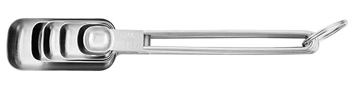 Fox Run Stainless Steel Measuring Spoon Set of 6 by Kitchen Niche