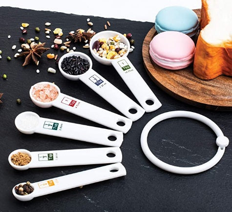 Fox Run White Measuring Spoon Set by Kitchen Niche