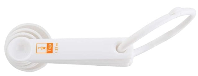 Fox Run White Measuring Spoon Set by Kitchen Niche