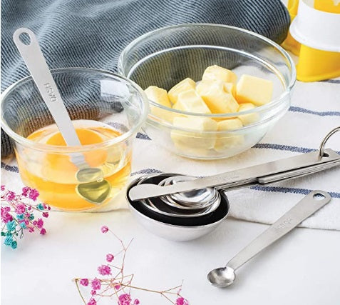 Fox Run Stainless Steel Measuring Spoon Set by Kitchen Niche