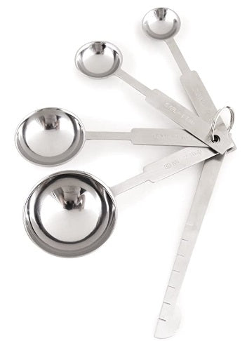 Fox Run Stainless Steel Measuring Spoon Set by Kitchen Niche