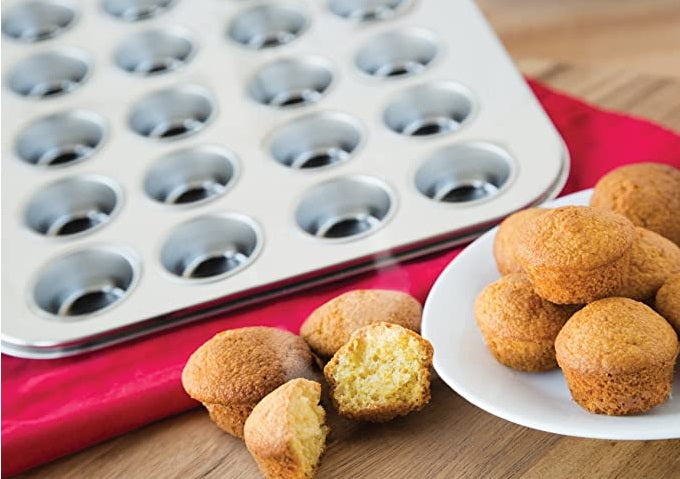 Fox Run Stainless Steel Mini Muffin Pan by Kitchen Niche