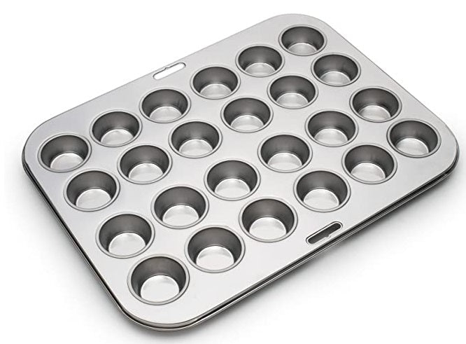 Fox Run Stainless Steel Mini Muffin Pan by Kitchen Niche