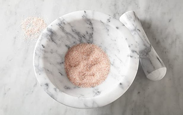 Fox Run Oversized White Marble Mortar & Pestle by Kitchen Niche