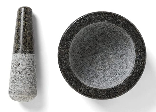 Fox Run Black Granite Mortar & Pestle 4.75-Inch by Kitchen Niche