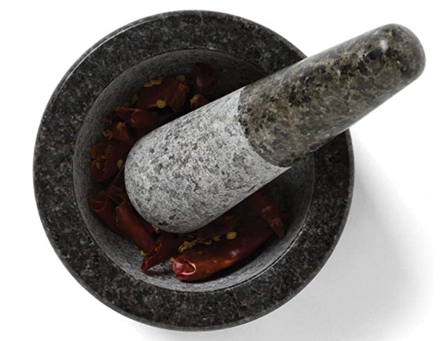 Fox Run Black Granite Mortar & Pestle 4.75-Inch by Kitchen Niche