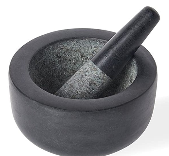 Fox Run Black Granite Mortar &amp; Pestle 7-Inch by Kitchen Niche