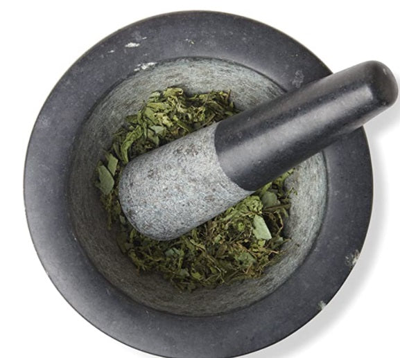 Fox Run Black Granite Mortar & Pestle 7-Inch by Kitchen Niche