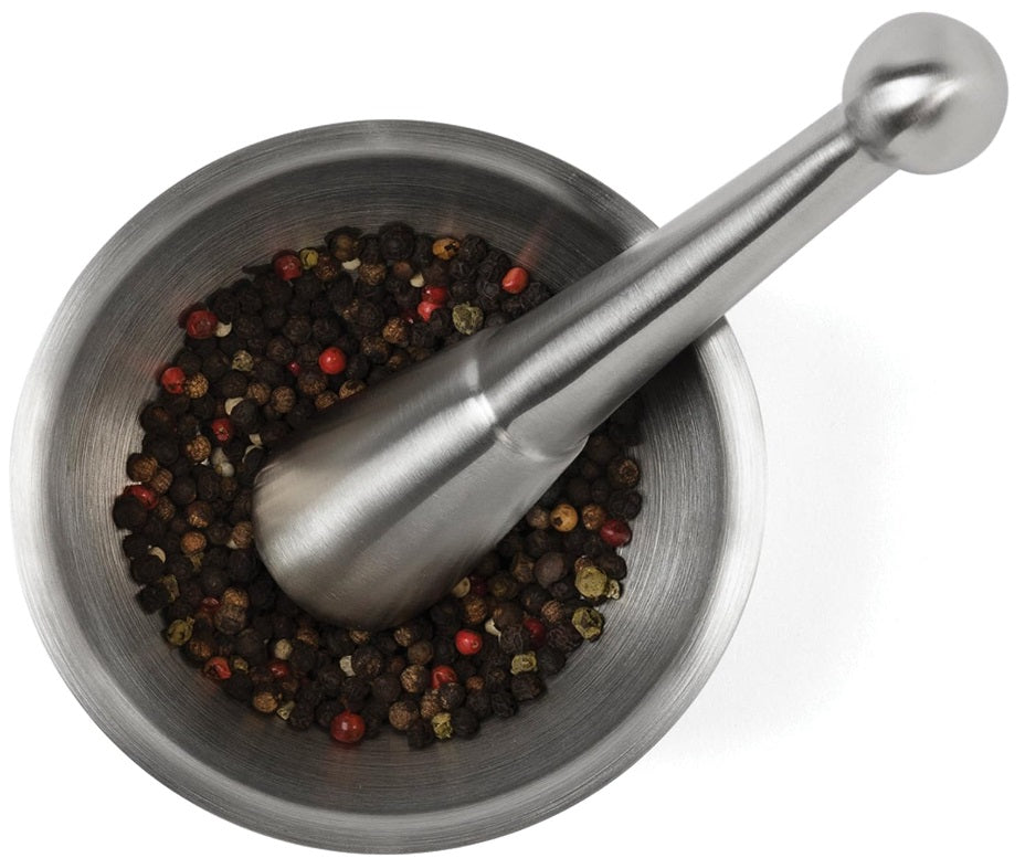 Fox Run Stainless Steel Mortar and Pestle 4.75-Inch by Kitchen Niche