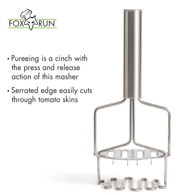 Fox Run Multi Level Stainless Steel Masher by Kitchen Niche