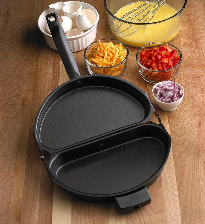 Fox Run Non-Stick Folding Omelet Pan by Kitchen Niche