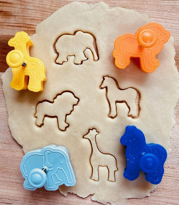 Fox Run Safari Pie Crust Cutter Set by Kitchen Niche