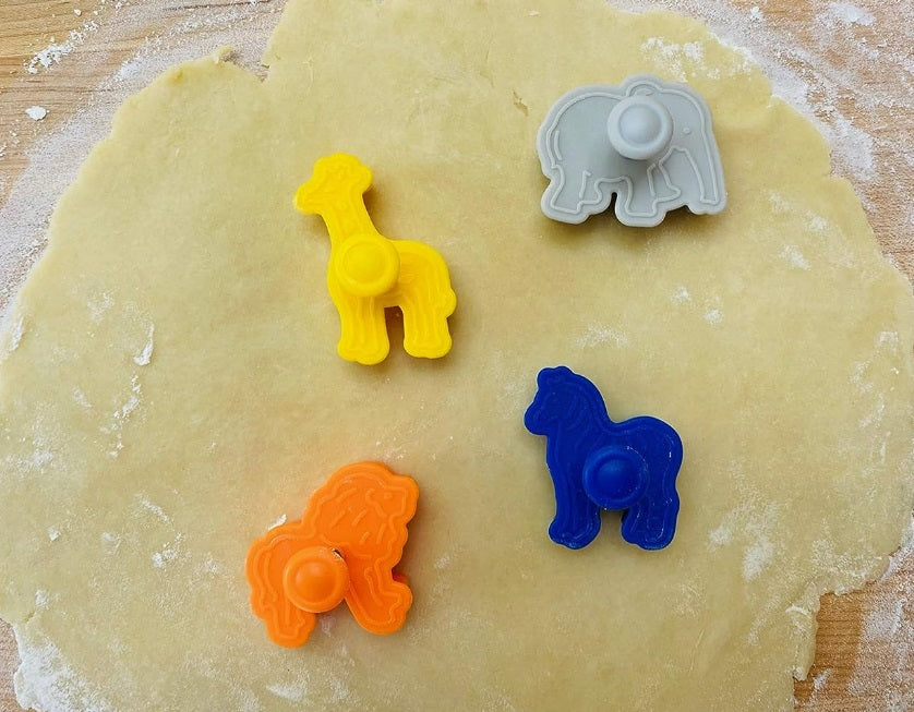 Fox Run Safari Pie Crust Cutter Set by Kitchen Niche