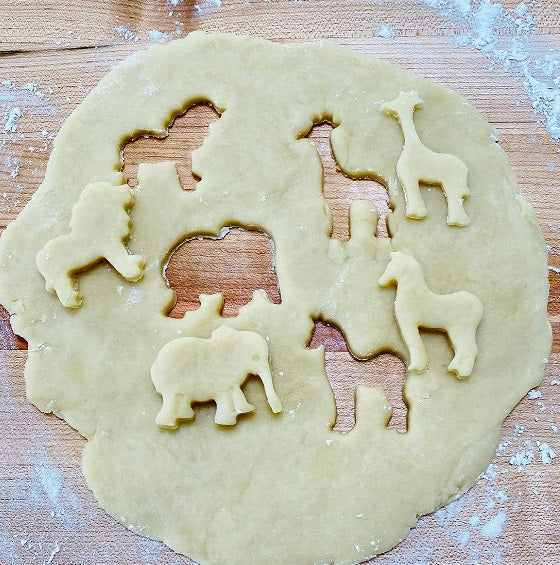 Fox Run Safari Pie Crust Cutter Set by Kitchen Niche