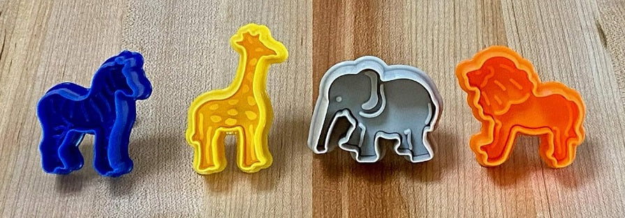 Fox Run Safari Pie Crust Cutter Set by Kitchen Niche