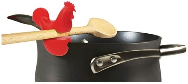 Fox Run Pig & Rooster Pot Clip Set of 2 by Kitchen Niche